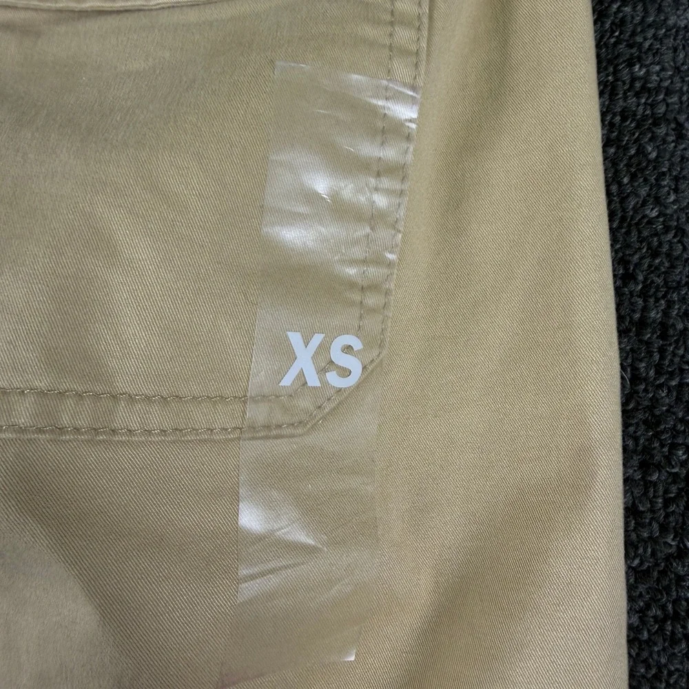 Express Pants Mens XS Jogger Utility Tan Khaki Elastic Waist EUC 003043679